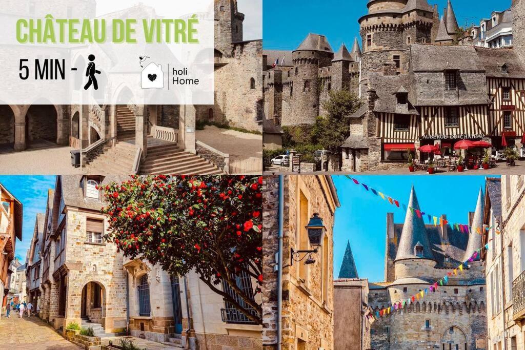 H3 Charmante Maison Sur La Vilaine Pres Du Chateau Витре Экстерьер фото